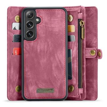 Samsung Galaxy S24+ Caseme 008 2-i-1 Multifunktionel Pung - Rød