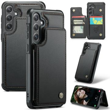 Samsung Galaxy S24+ Caseme C22 Cover med RFID-kortpung - Sort
