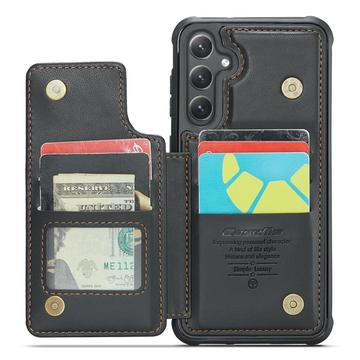 Samsung Galaxy S24+ Caseme C22 Cover med RFID-kortpung - Sort