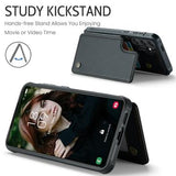 Samsung Galaxy S24+ Caseme C22 Cover med RFID-kortpung - Sort