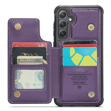 Samsung Galaxy S24+ Caseme C22 Cover med RFID-kortpung - Lilla
