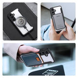 Samsung Galaxy S24+ Dux Ducis Skin X Pro Magnetisk Flip Cover - Sort