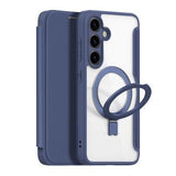Samsung Galaxy S24+ Dux Ducis Skin X Pro Magnetisk Flip Cover - Blå