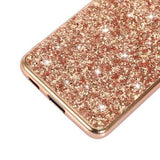 Samsung Galaxy S24+ Glitter Series Hybrid Cover - Guld