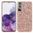 Samsung Galaxy S24+ Glitter Series Hybrid Cover - Rødguld