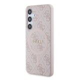 Samsung Galaxy S24 Guess 4G farvet ringetui - MagSafe-kompatibel - pink
