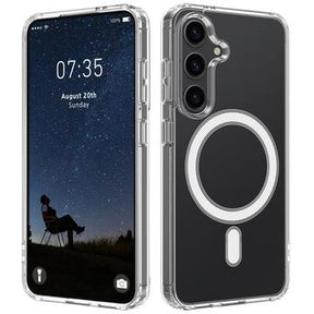 Samsung Galaxy S24+ Hybrid Cover - MagSafe Kompatibel - Gennemsigtig