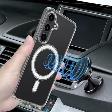 Samsung Galaxy S24+ Hybrid Cover - MagSafe Kompatibel - Gennemsigtig