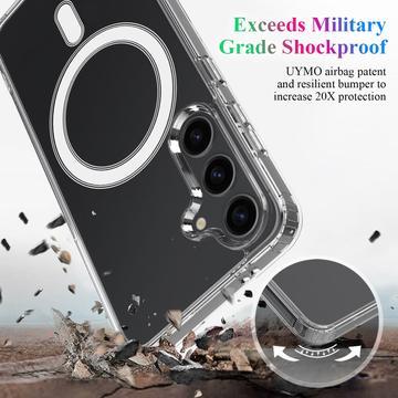 Samsung Galaxy S24+ Hybrid Cover - MagSafe Kompatibel - Gennemsigtig