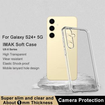 Samsung Galaxy S24+ Imak UX-5 TPU Cover - Gennemsigtig