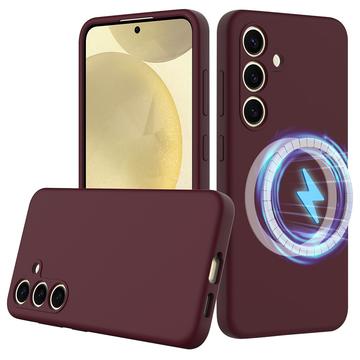 Samsung Galaxy S24+ Liquid Silikone Cover - MagSafe Kompatibel - Vinrød
