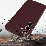 Samsung Galaxy S24+ Liquid Silikone Cover - MagSafe Kompatibel - Vinrød