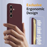 Samsung Galaxy S24+ Liquid Silikone Cover - MagSafe Kompatibel - Vinrød