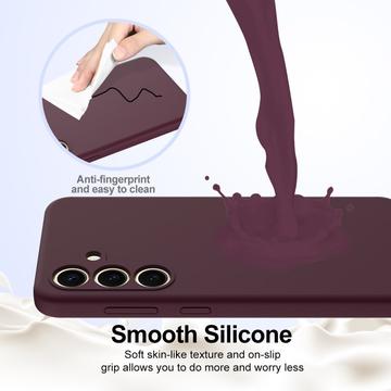 Samsung Galaxy S24+ Liquid Silikone Cover - MagSafe Kompatibel - Vinrød