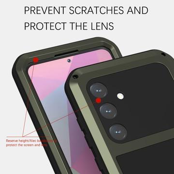 Samsung Galaxy S24+ Love Mei Powerful Hybrid Cover - Sort