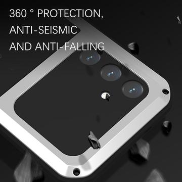Samsung Galaxy S24+ Love Mei Powerful Hybrid Cover - Gul