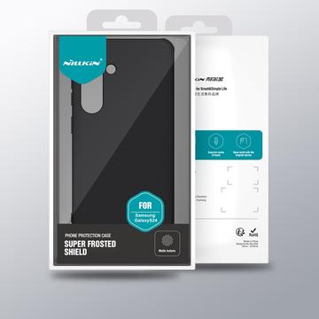 Samsung Galaxy S24+ Nillkin Super Frosted Shield Pro Hybrid Cover - Rød