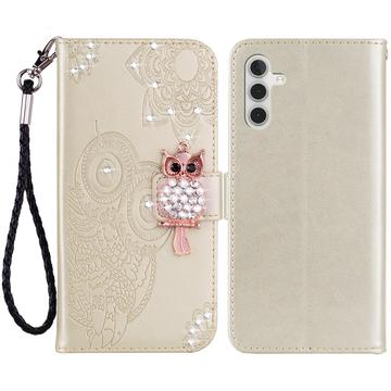 Samsung Galaxy S24+ Ugle Rhinsten Pung - Guld