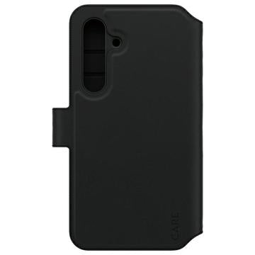 Samsung Galaxy S24+ PanzerGlass Care Tango 2-i-1 pungetui - MagSafe-kompatibel - Sort