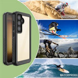 Samsung Galaxy S24+ Redpepper FS IP68 Vandtæt Cover - Sort