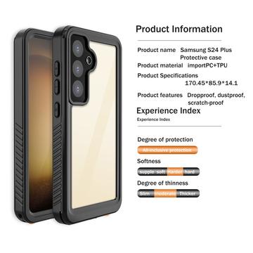 Samsung Galaxy S24+ Redpepper FS IP68 Vandtæt Cover - Sort