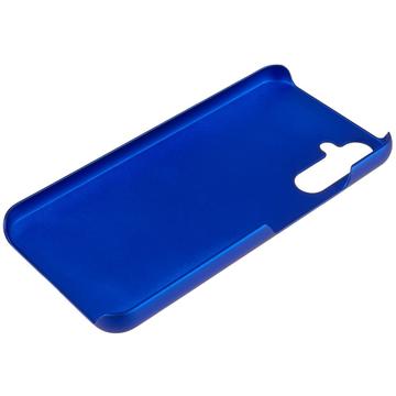 Samsung Galaxy S24+ Gummibelagt Plastik Cover - Blå