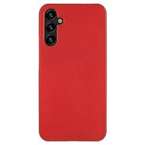 Samsung Galaxy S24+ Gummibelagt Plastik Cover - Rød