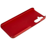 Samsung Galaxy S24+ Gummibelagt Plastik Cover - Rød