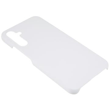 Samsung Galaxy S24+ Gummibelagt Plastik Cover - Hvid