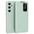Samsung Galaxy S24+ Smart Clear View Flip etui med kortplads - Lysegrøn