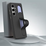 Samsung Galaxy S24+ Smart hybrid cover med stående greb - Sort