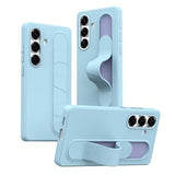 Samsung Galaxy S24+ Smart hybrid cover med stående greb - Blå