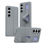 Samsung Galaxy S24+ Smart hybrid cover med stående greb - mørkegrå