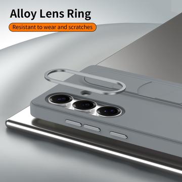 Samsung Galaxy S24+ Smart hybrid cover med stående greb - mørkegrå