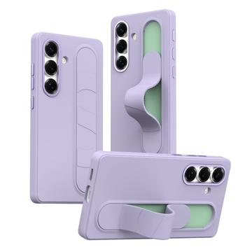 Samsung Galaxy S24+ Smart hybrid cover med stående greb - Lilla