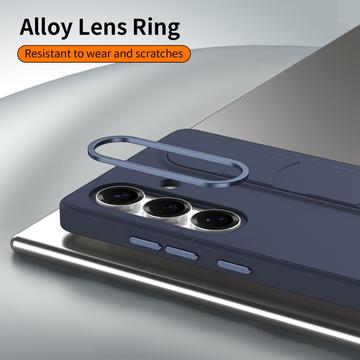 Samsung Galaxy S24+ Smart hybrid cover med stående greb - Safir