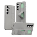 Samsung Galaxy S24+ Smart hybrid cover med stående greb - Titaniumgrå