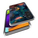 Samsung Galaxy S24+ Stilfuld Ultra-Slim TPU Cover - Farverige Skyer