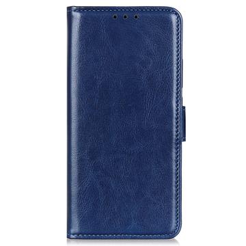 Samsung Galaxy S24+ Pung Taske med Magnetisk Lukning - Blå
