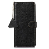Samsung Galaxy S24+ Læderpung med RFID - Sort