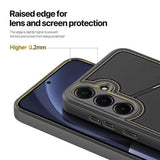 Samsung Galaxy S25 Dux Ducis Rafi II Magnetisk etui med kickstand og kortholdere - Sort