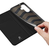 Samsung Galaxy S25 Dux Ducis Skin Pro Flip Cover - Sort