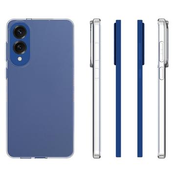 Samsung Galaxy S25 Edge Skridsikkert TPU Cover - Gennemsigtig