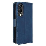 Samsung Galaxy S25 Edge Kortholder Pung Etui - Blå