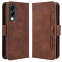 Samsung Galaxy S25 Edge Kortholder Pung Etui - Brun