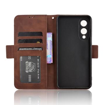 Samsung Galaxy S25 Edge Kortholder Pung Etui - Brun