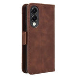 Samsung Galaxy S25 Edge Kortholder Pung Etui - Brun