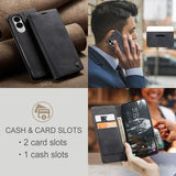 Samsung Galaxy S25 Edge Caseme 013 Series Pung - Sort