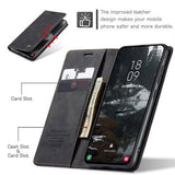 Samsung Galaxy S25 Edge Caseme 013 Series Pung - Sort