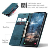Samsung Galaxy S25 Edge Caseme 013 Series Pung - Blå